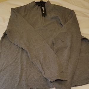 Claiborne regular men summer casual 👕 long T-shirt , short sleeve Henley.